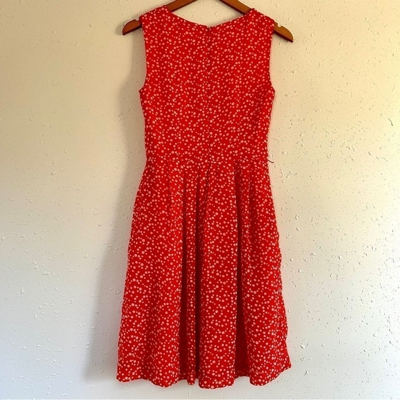 Hi There by Karen Walker Red Polka Dot Prosecco Dress Anthropologie Size 2 - Picture 4 of 7